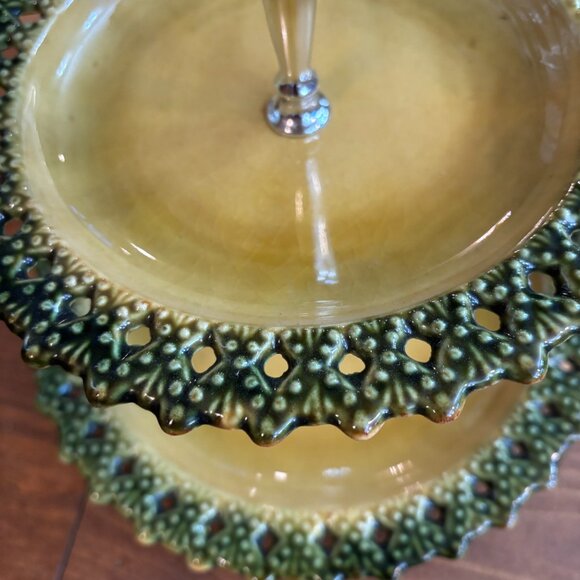 California Pottery 3 Tier Server - Picture 3 of 4